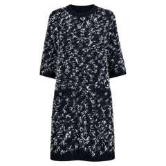 CHANEL 6K$ New Paris / Salzburg CC Buttons Fluffy Dress 40 FR