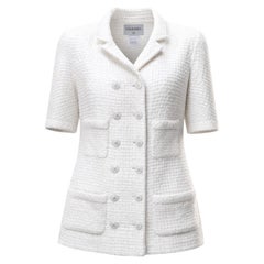 CHANEL Paris / Singapore Iconic Ribbon Tweed Jacket 38 FR