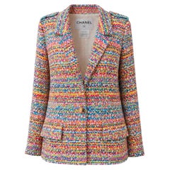 CHANEL 11K$ Paris / Seoul Vibrant Lesage Tweed Jacket 36 FR