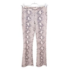 SS 2000 GUCCİ by Tom Ford phyton print pants runway  Iconic