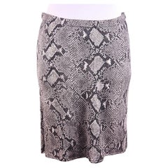 Rare !!! Gucci 2000 Tom Ford 2000 Snake Skirt sz 42