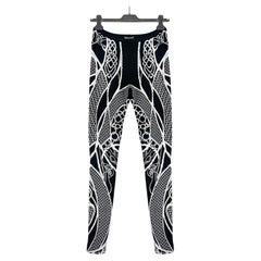 Alexander McQueen knit leggings  Angels and demons 2010