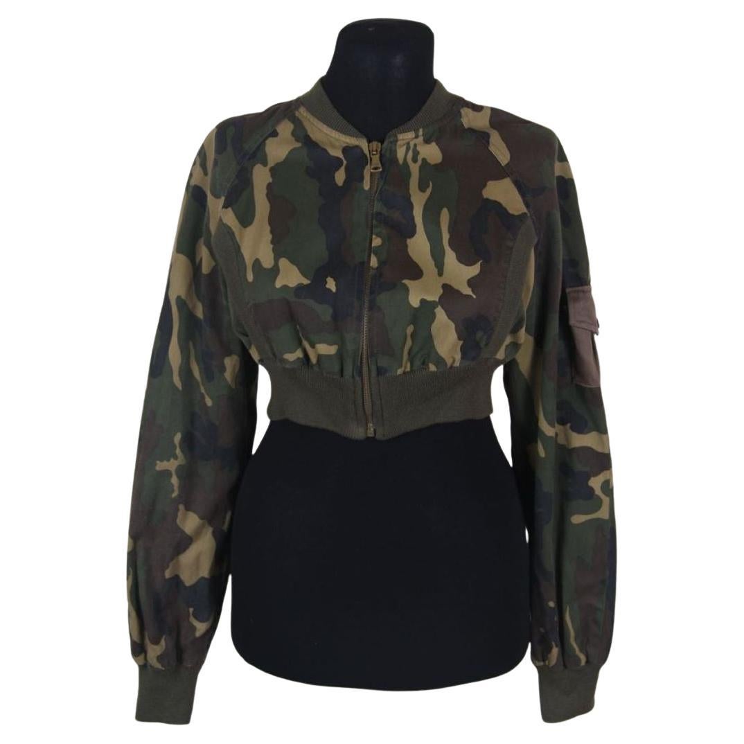SS 2003 DOLCE & GABBANA D&G  cultivo bombardero pista militar en venta