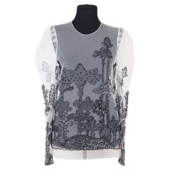 Chloe Fall 2017 RTW runway Dreamscape Embroidered Top Clare Waight Keller