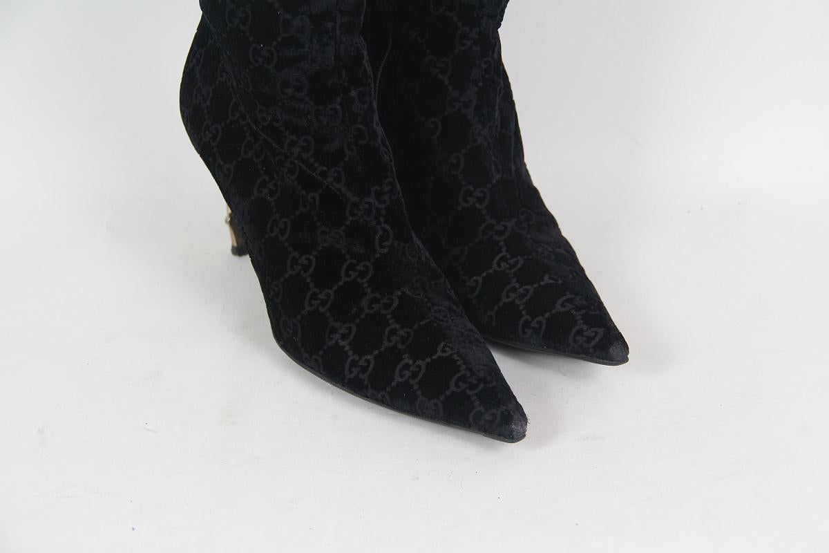 Stivali Monogram Guccı by Tom Ford FW 2004 In condizioni discrete in vendita a Алматинский Почтамт, KZ