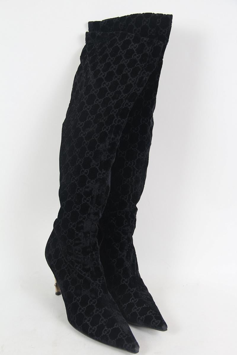 Stivali Monogram Guccı by Tom Ford FW 2004 in vendita 1