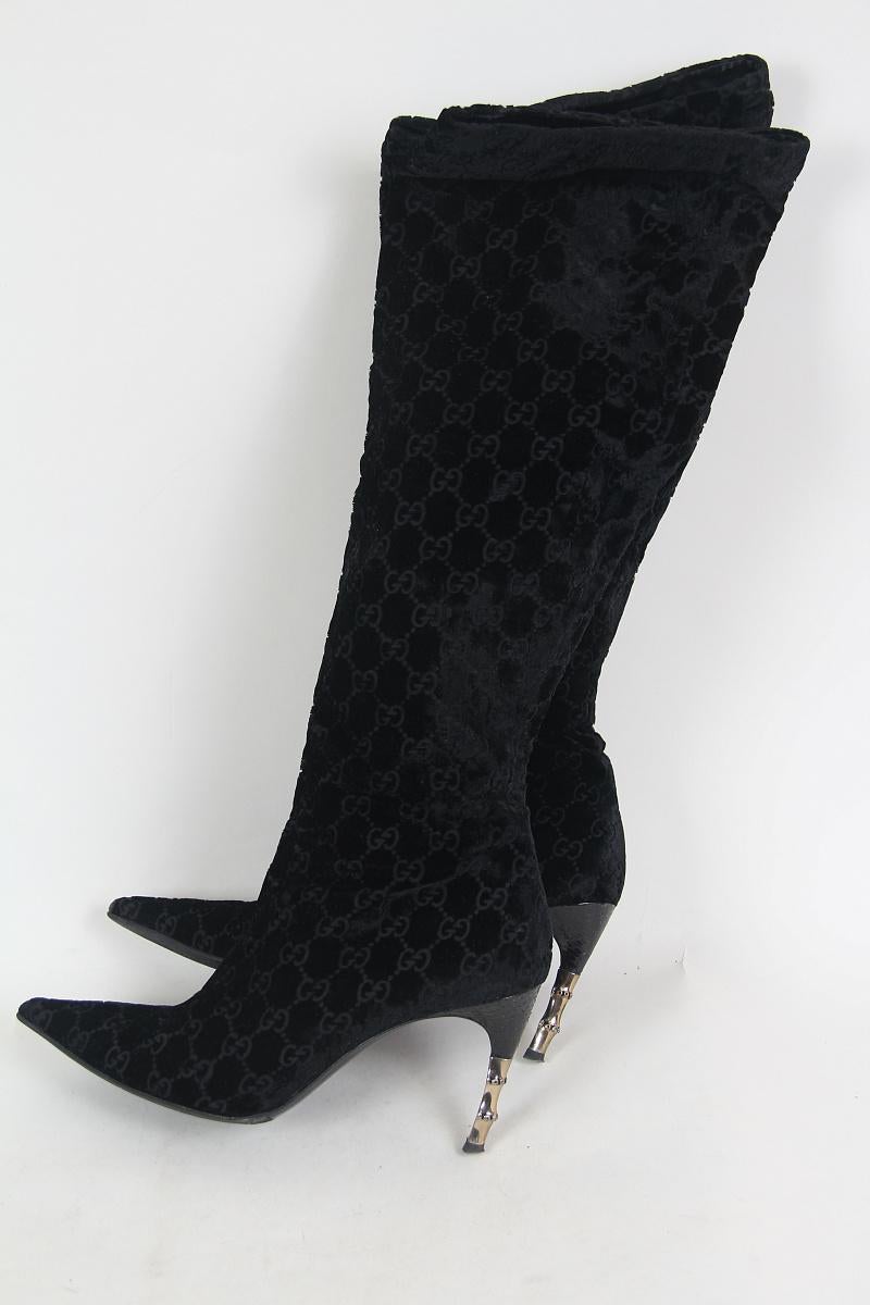 Stivali Monogram Guccı by Tom Ford FW 2004 in vendita 2