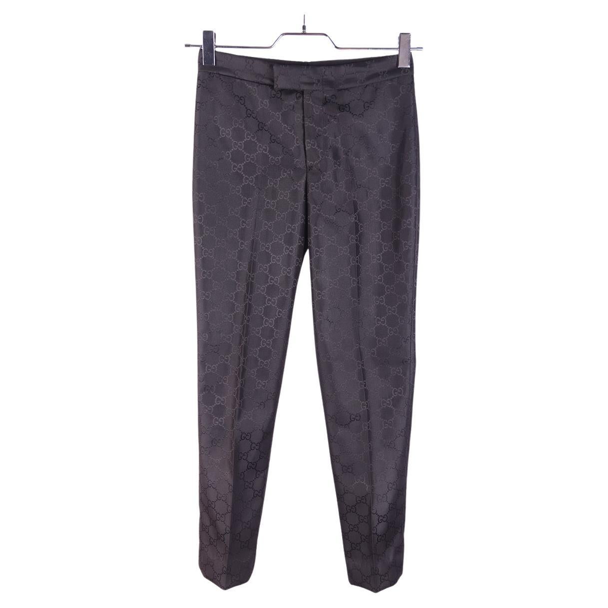 1998 Monogramme Gucci Tom Ford 1998 Pantalon avec motif GG Runway