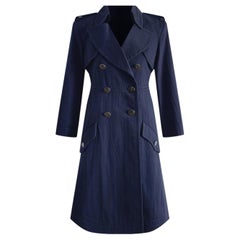 13P Chanel & Karl Lagerfeld collezione SS 2013 cappotto / trench di cotone