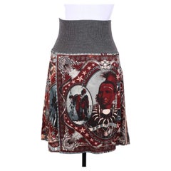 1994 Jean Paul Gaultier Native America wool skirt