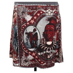 1994 Jean Paul Gaultier Native America wool skirt