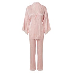 SS 1998 Christian Dior by John Galliano Silk & Lace Kimono + Pants (Boudoir Styl
