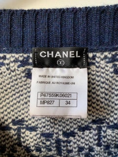 Chanel & Lagerfeld Resort 2014 (14C) cashmere sweater (Singapore runway)