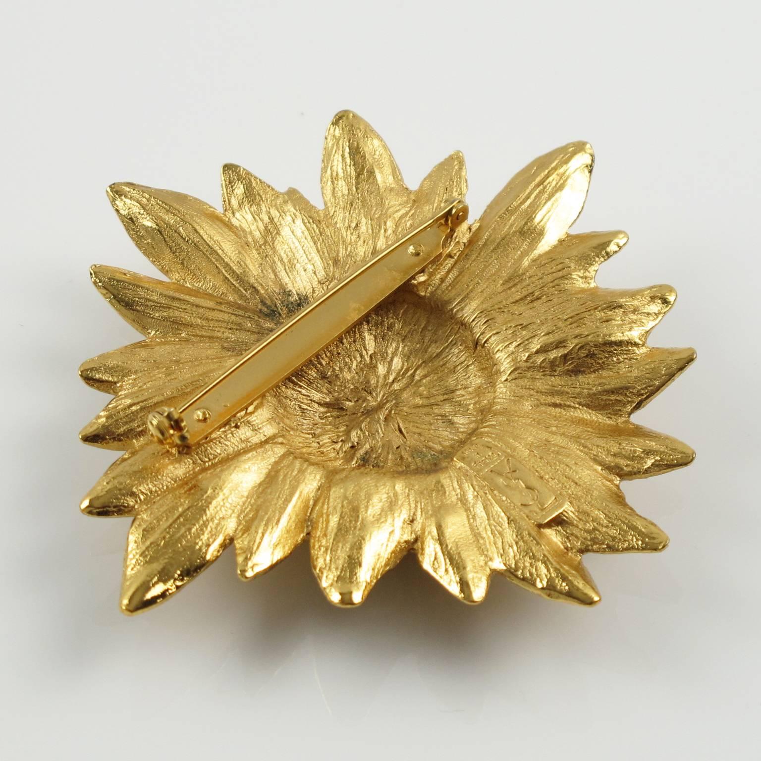 yves saint laurent brooch pin