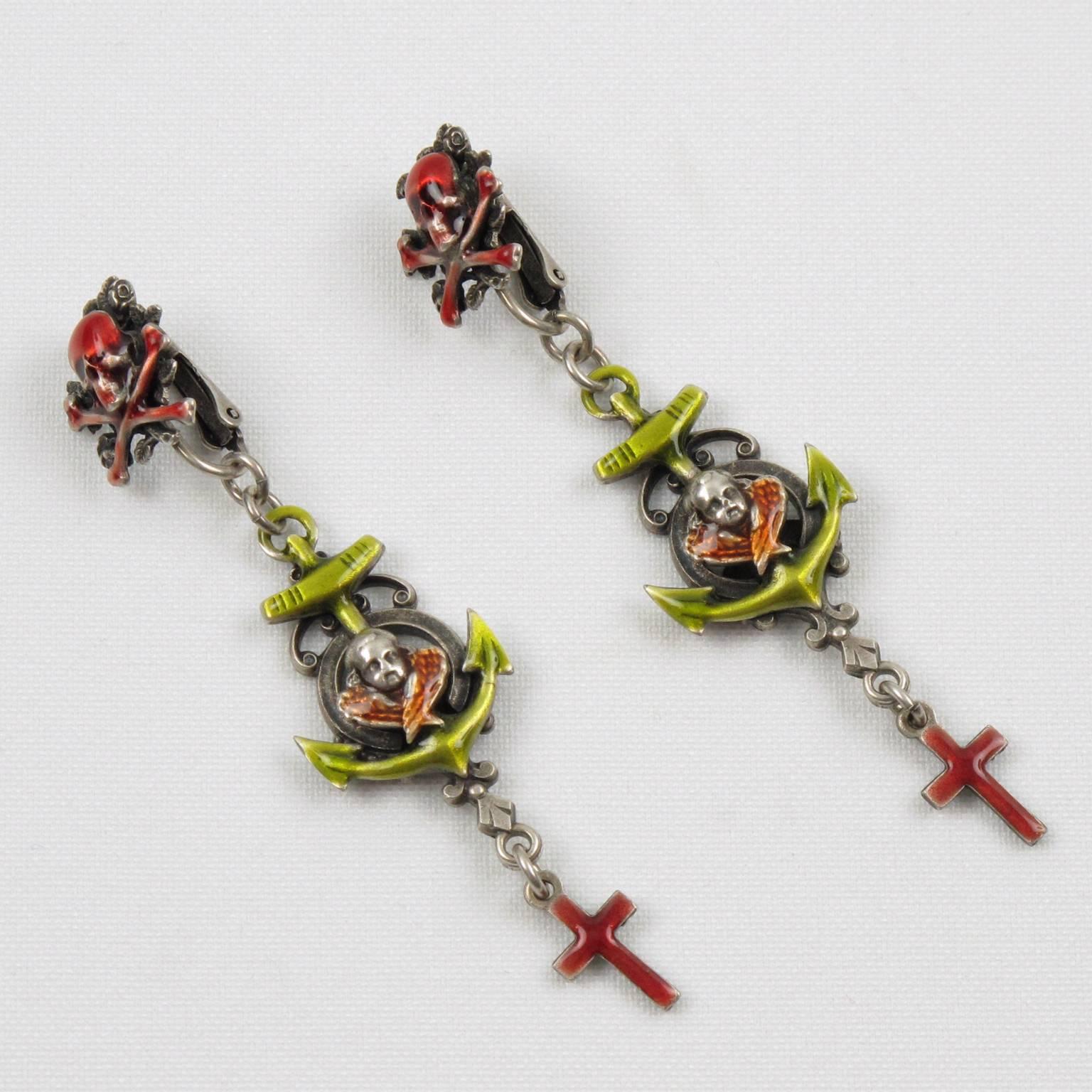 bo dallas cross earing