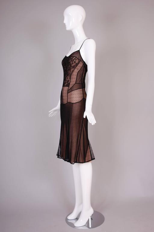 christian dior mesh dress