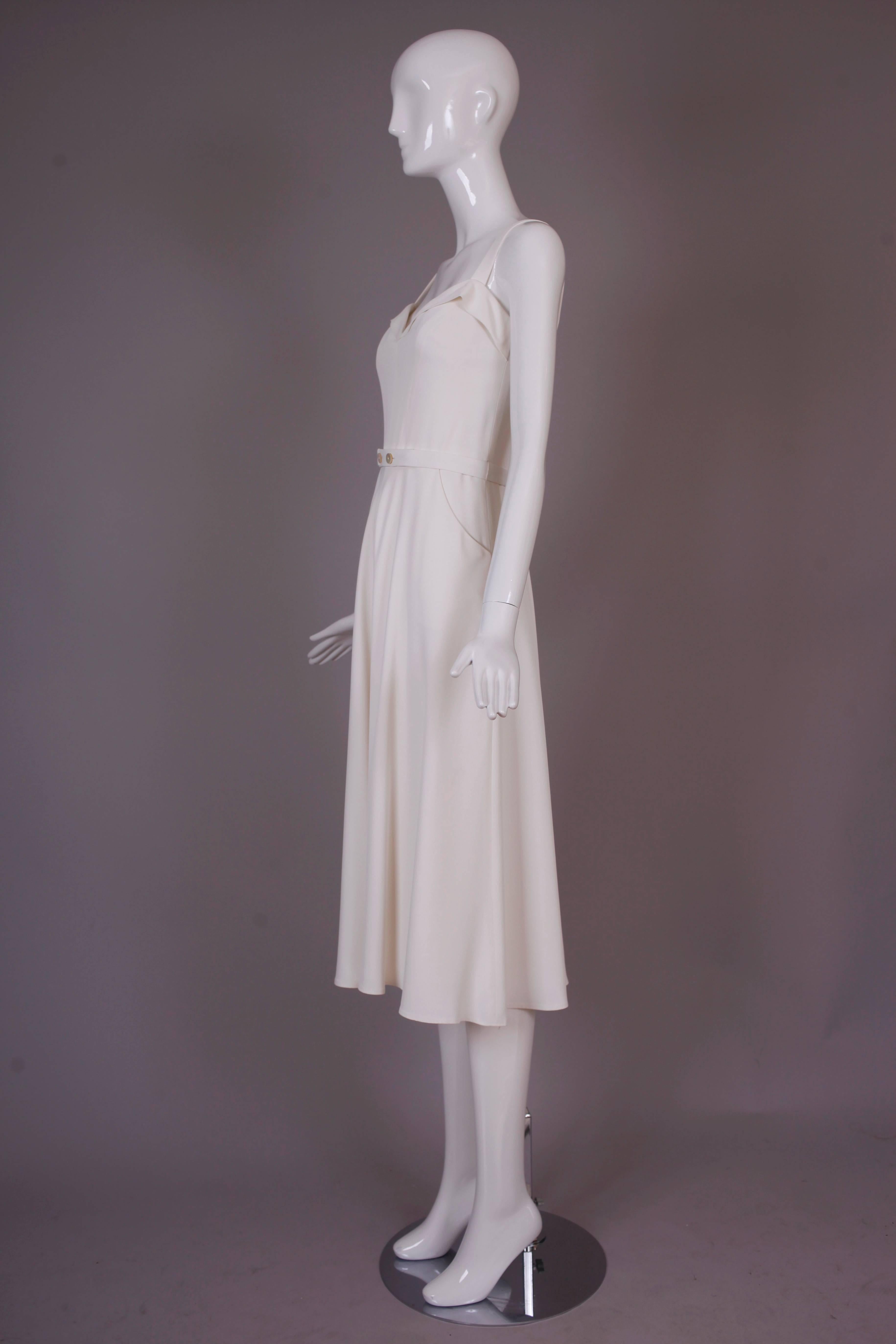 Ralph Lauren Purple Label White Summer Dress 1