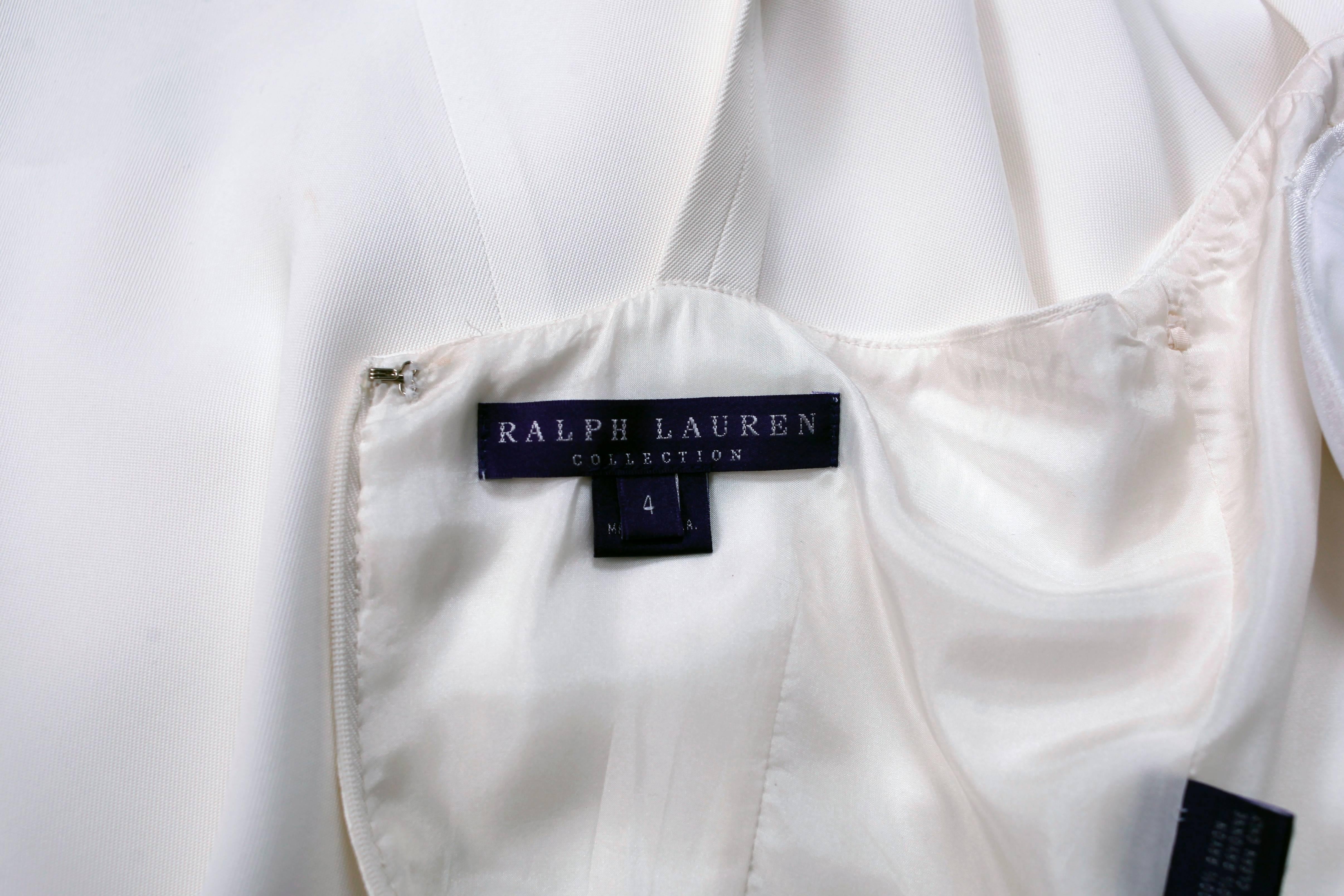 Ralph Lauren Purple Label White Summer Dress 2