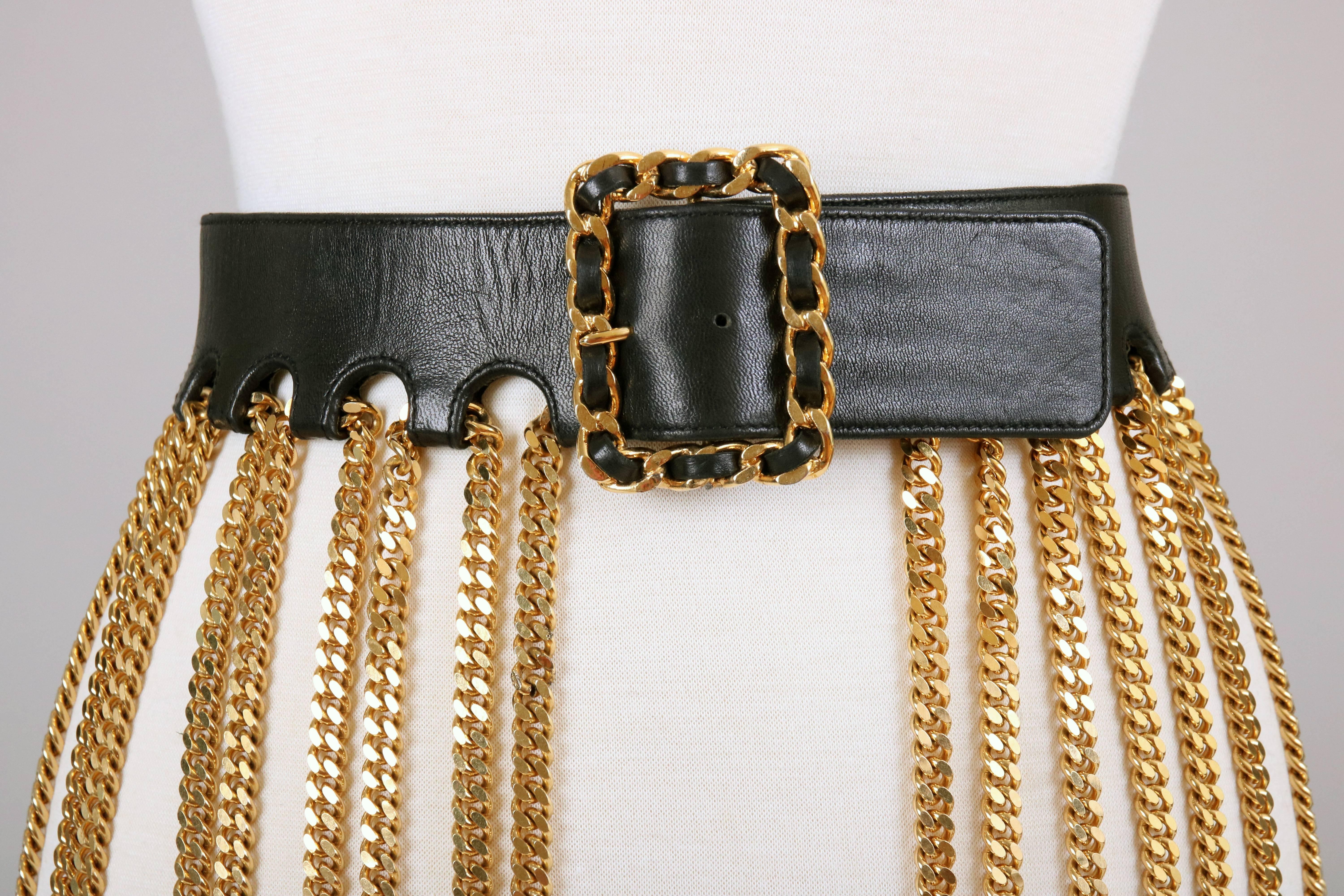 chain fringe belt