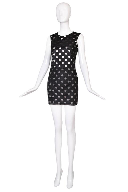 Robe Comme Des Garçons Junya Watanabe - Modèle 'Anamorphose' Bodycon - Taille S, Motif Pied-de-poule - Neuf Avec étiquettes