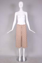 1970’s Gucci Horsebit Print Silk Jersey Knickers