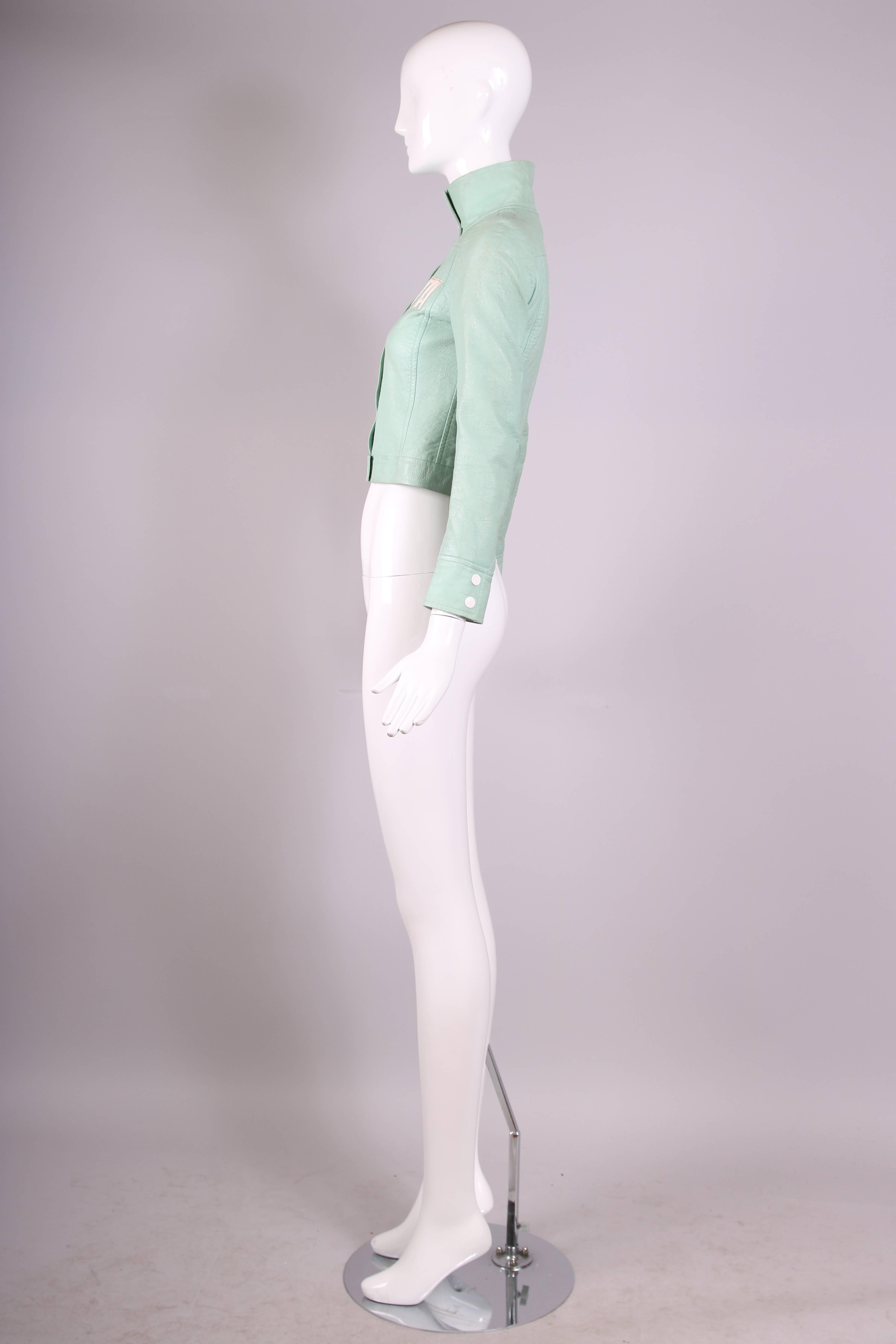 courreges green jacket