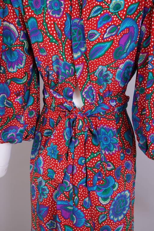 YSL 26S V-NECK MAXI DRESS 276
