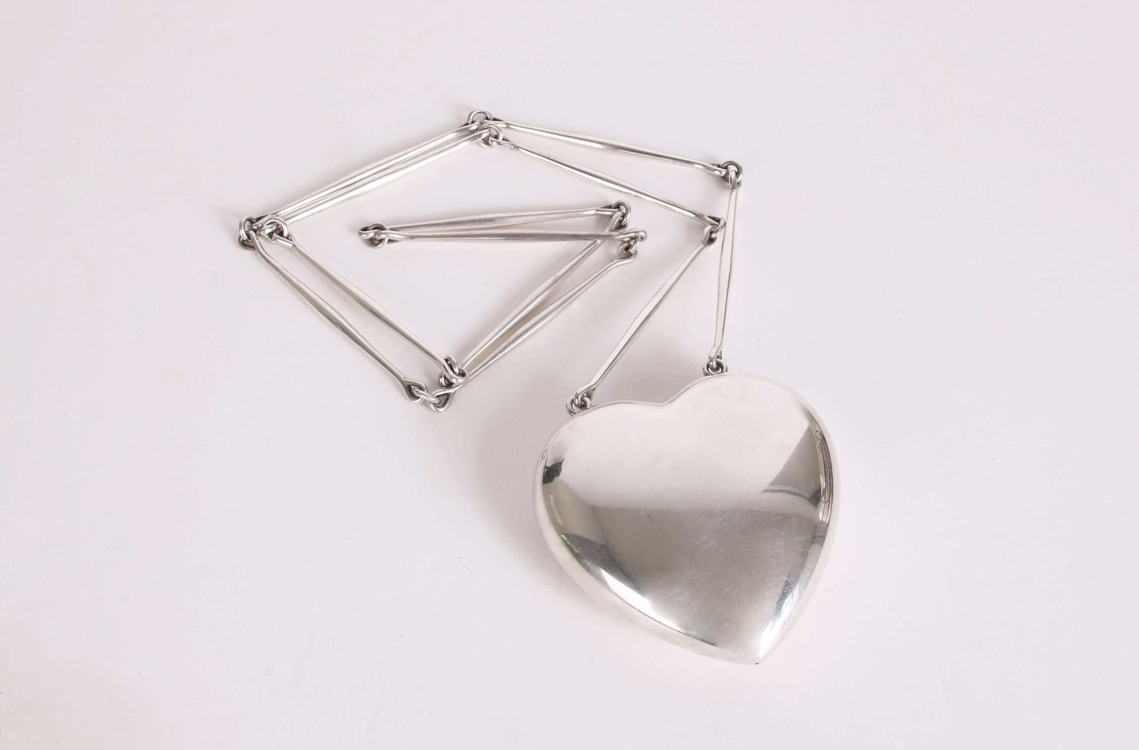 georg jensen heart necklace