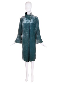 Attributed to Jeanne Lanvin Reversible Velvet Coat Ca. 1925