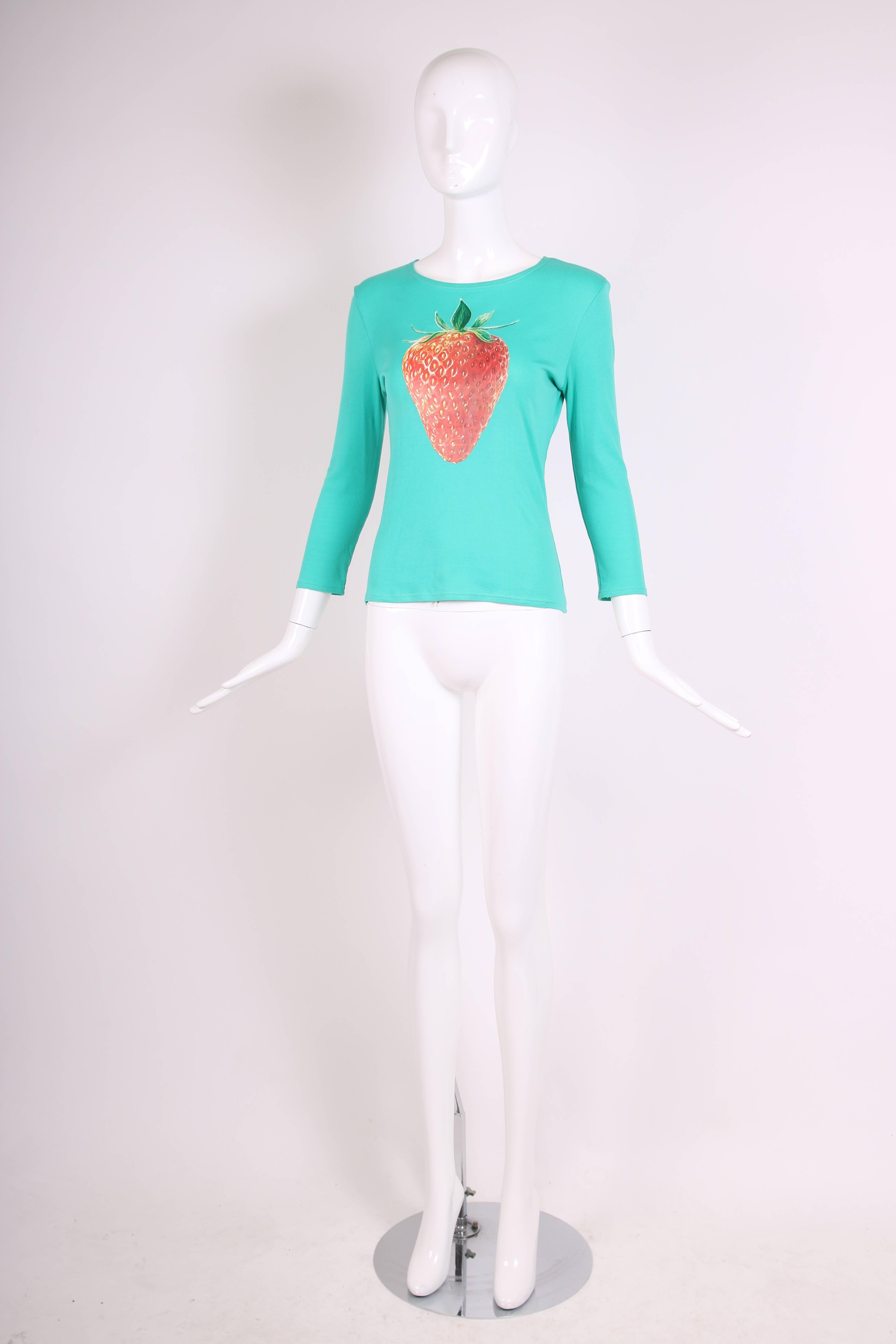 chloe strawberry shirt