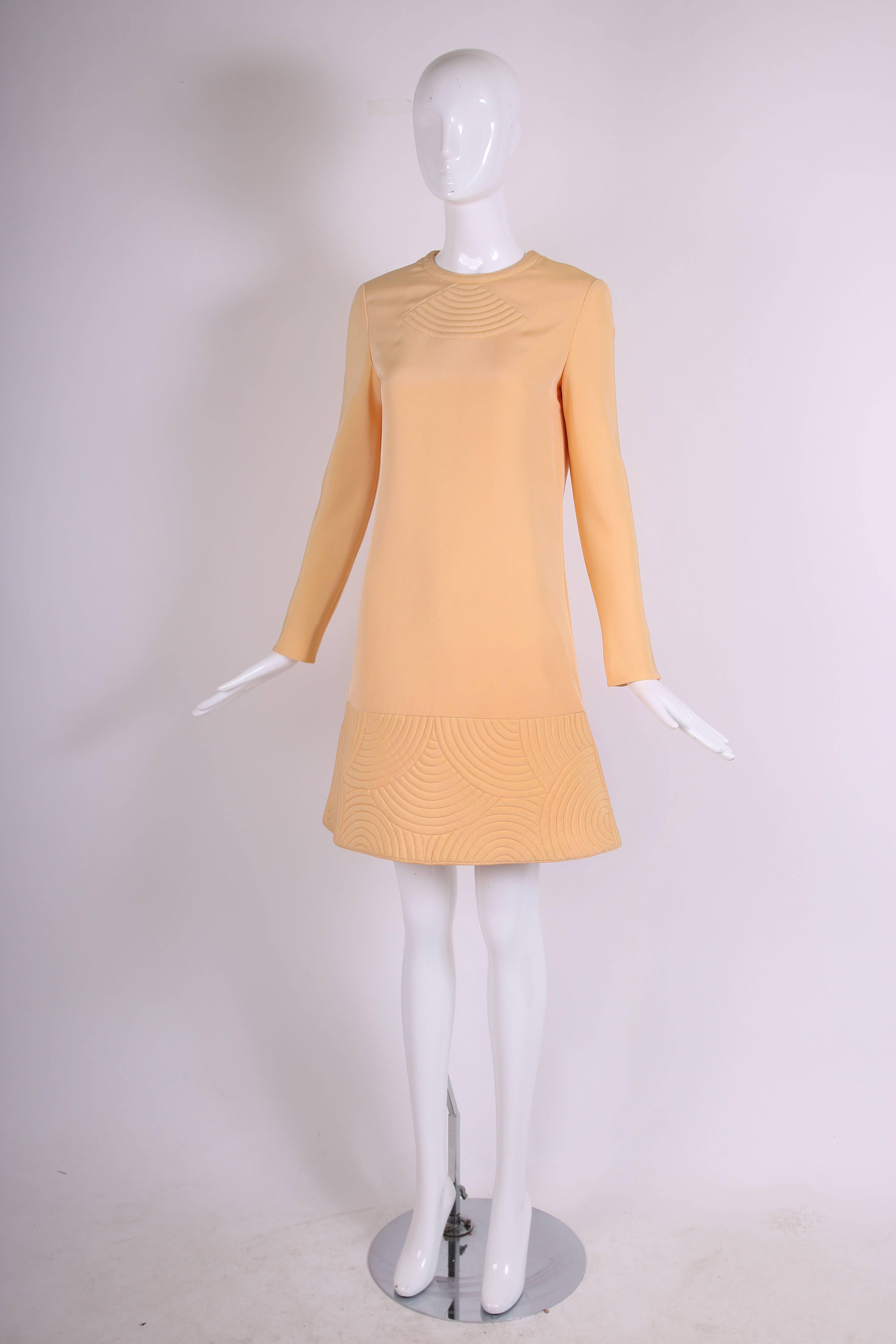 Pierre Cardin Mod Space Age Mini Dress with Geometric Design, 1970s For ...