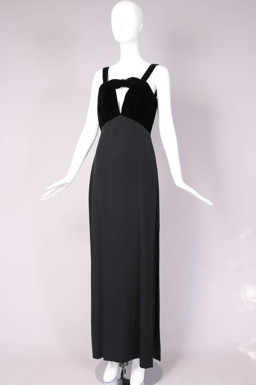yves saint laurent gown