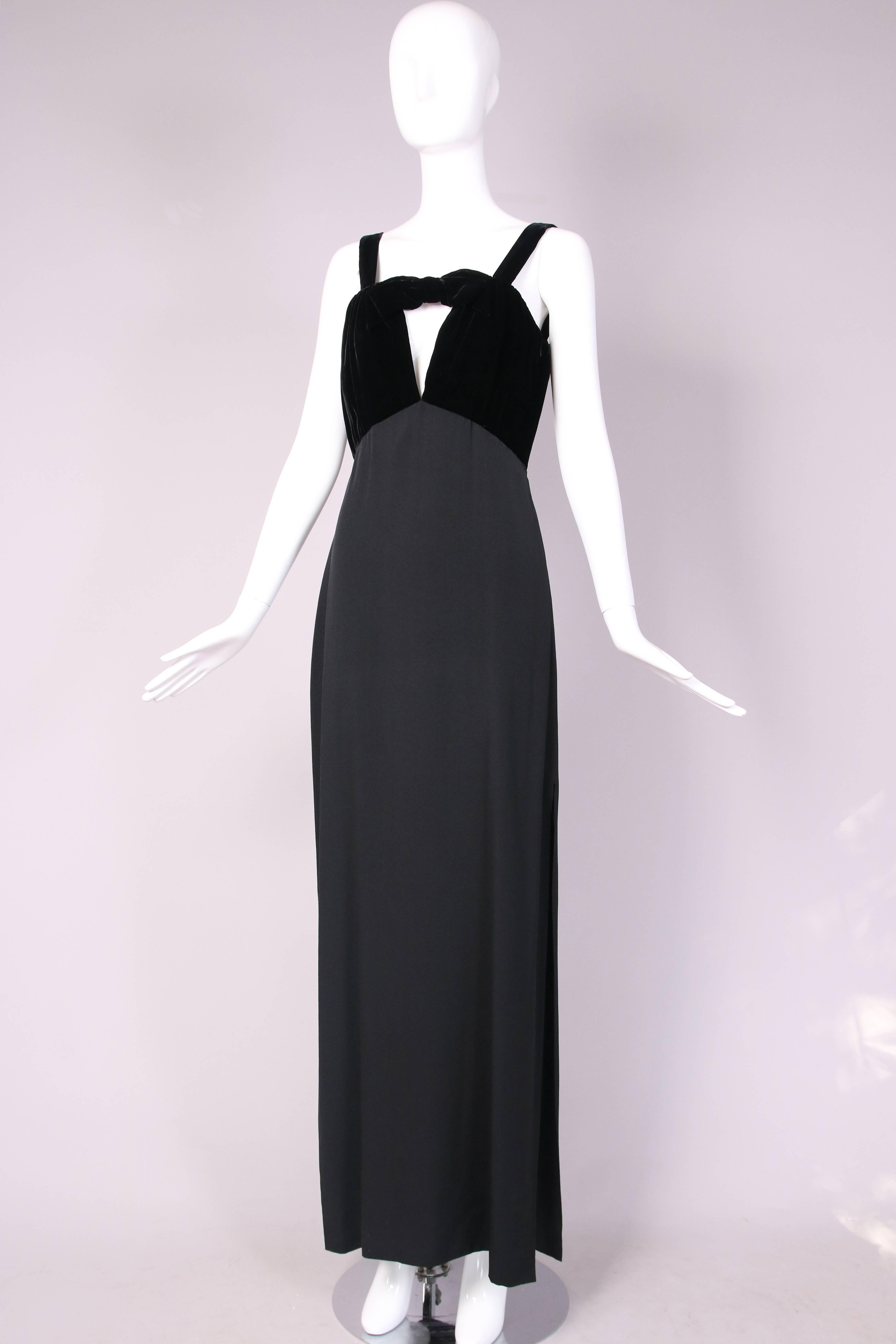 ysl gown