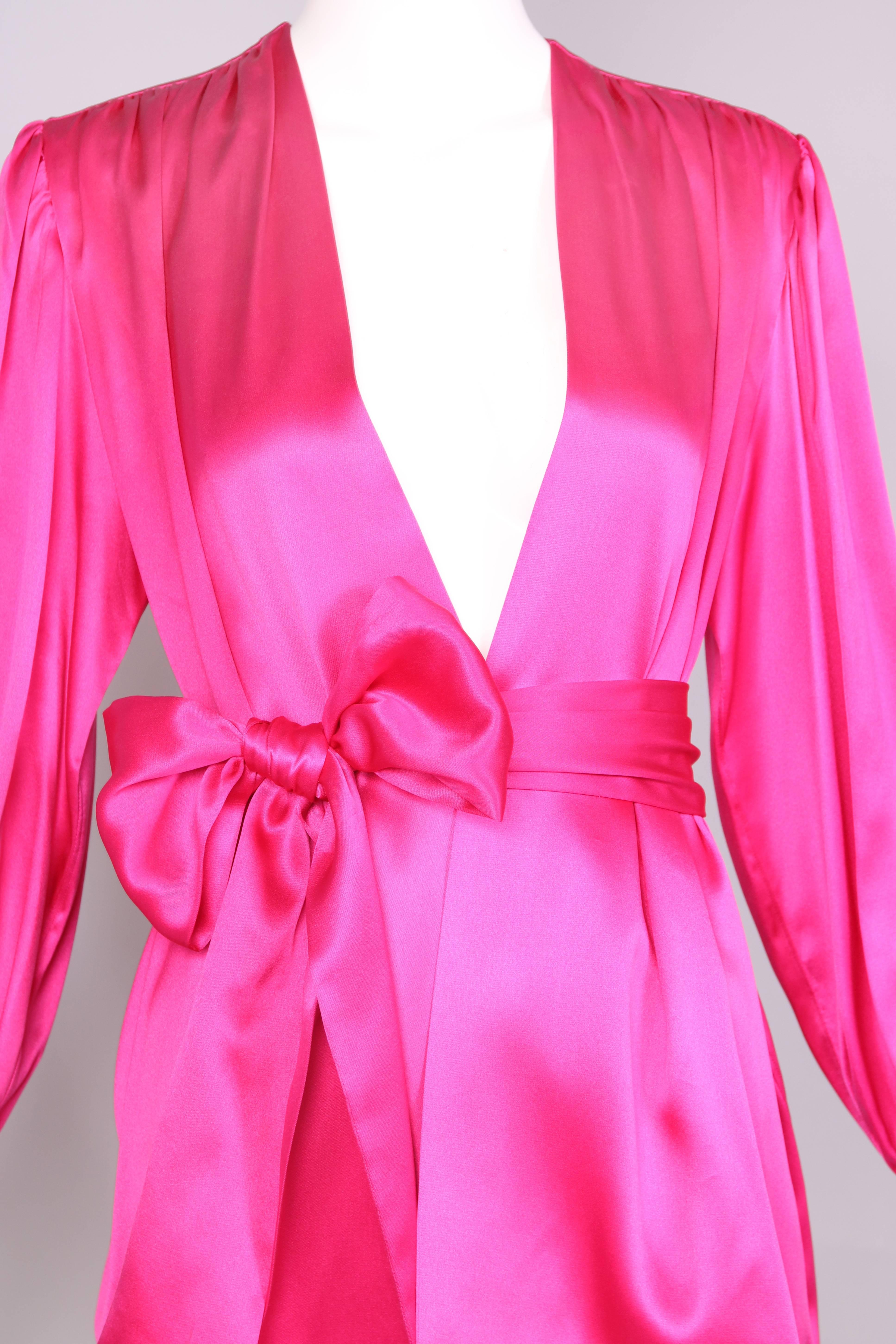 hot pink blouse