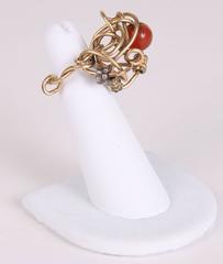 Kazuko 14k Gold Wire Wrapped Ring