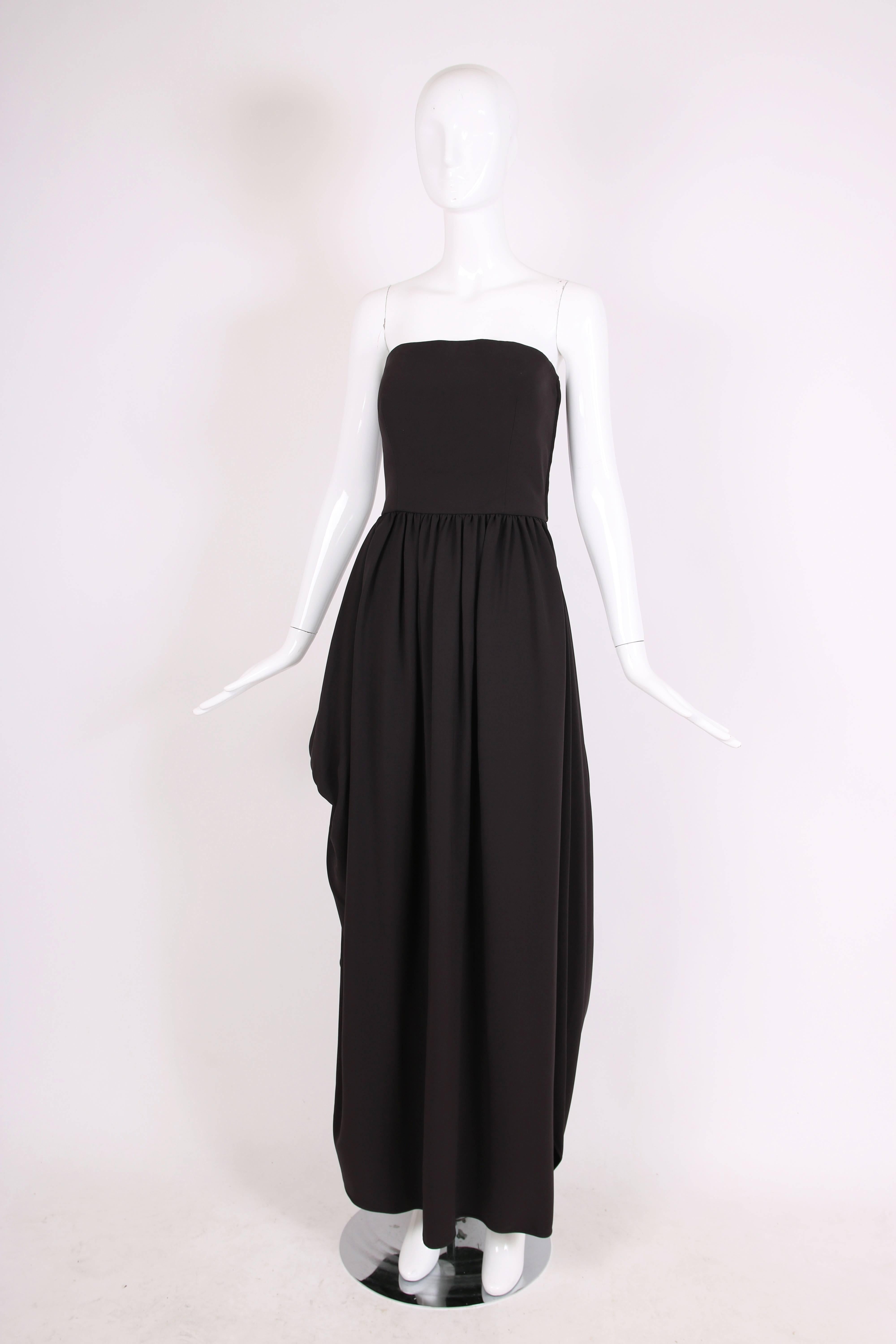 armani evening gown