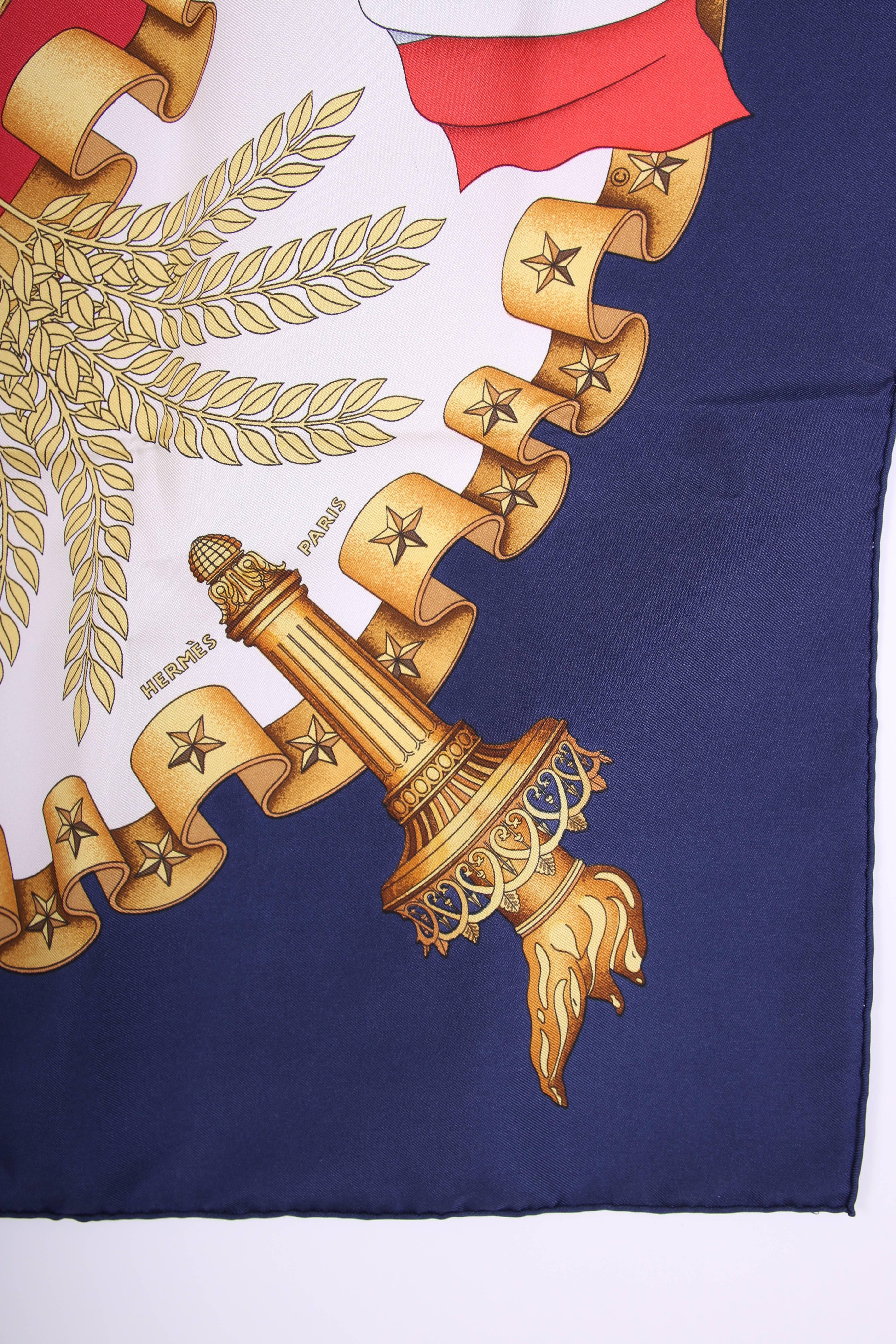 hermes statue of liberty scarf