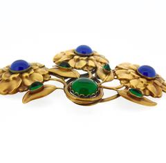 Large Vintage floral Brooch by Joseff of Hollywood