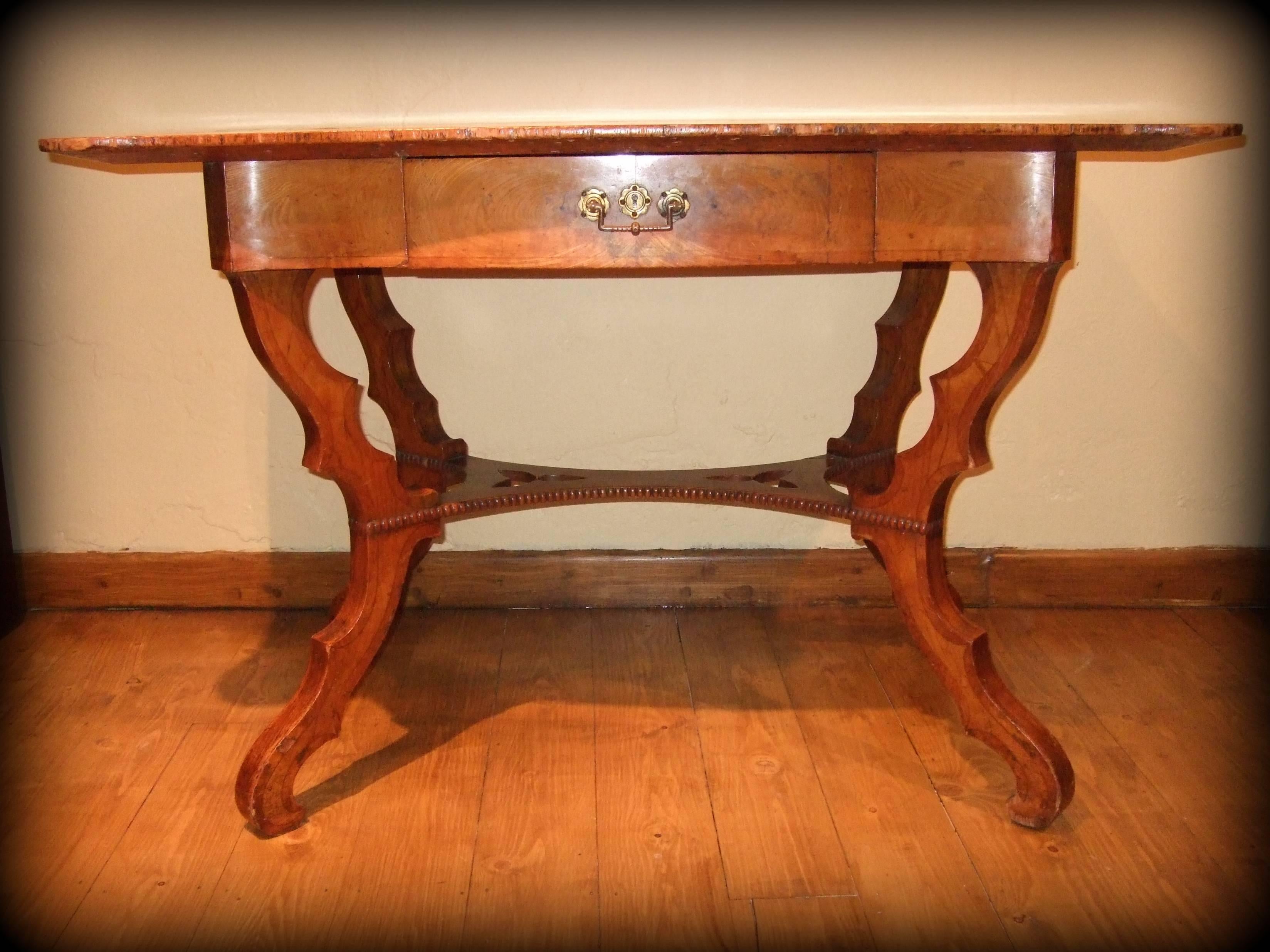 Women's 19th Century Satinwood Dressing Table Sewing Table For Sale