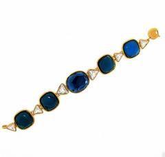 Yves Saint Laurent Blue Bracelet YSL