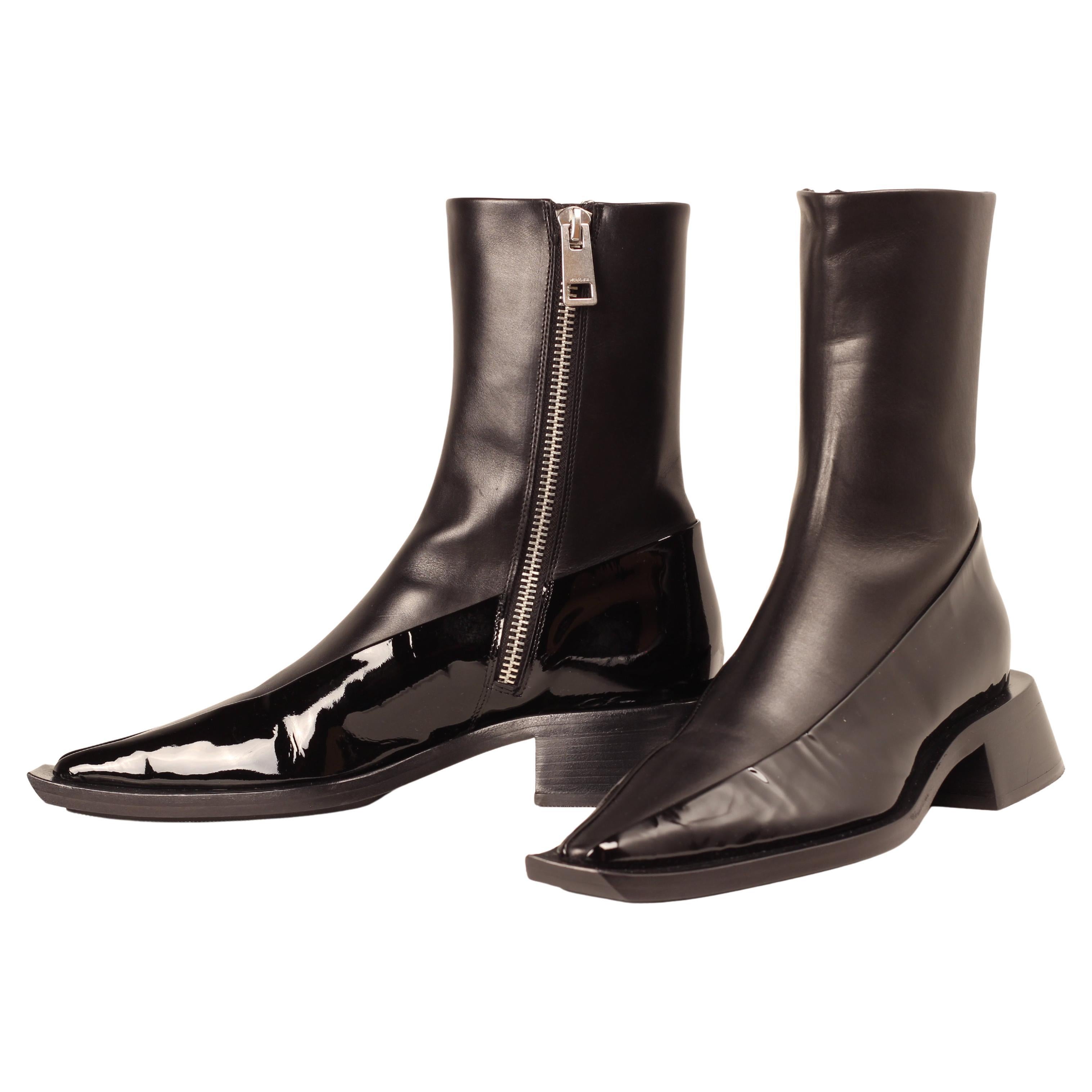 kasey virginia leather tall heeled boots