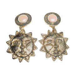 Moschino vintage earrings Chi Dorme Non Piglia