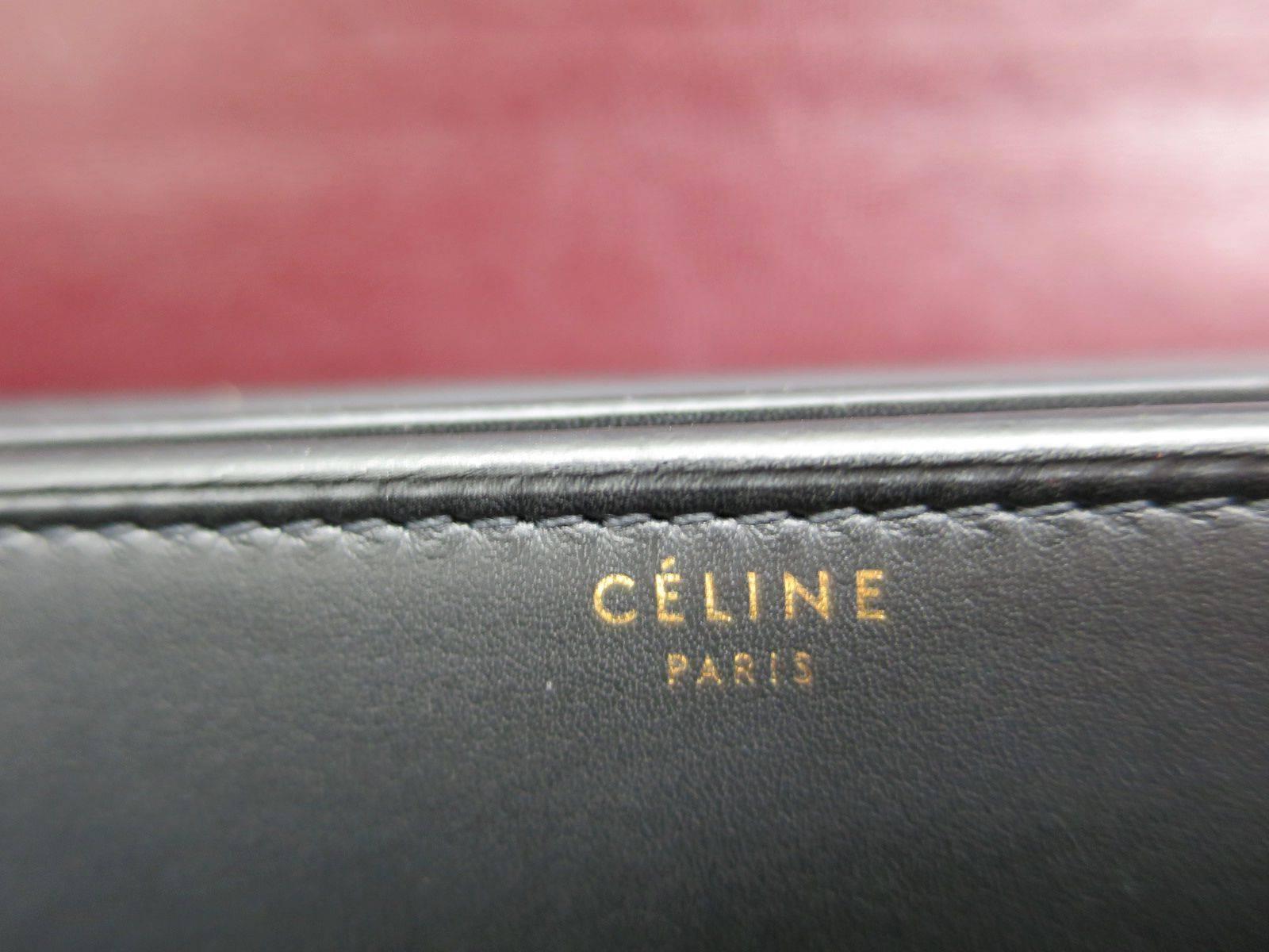 celine bag gold chain