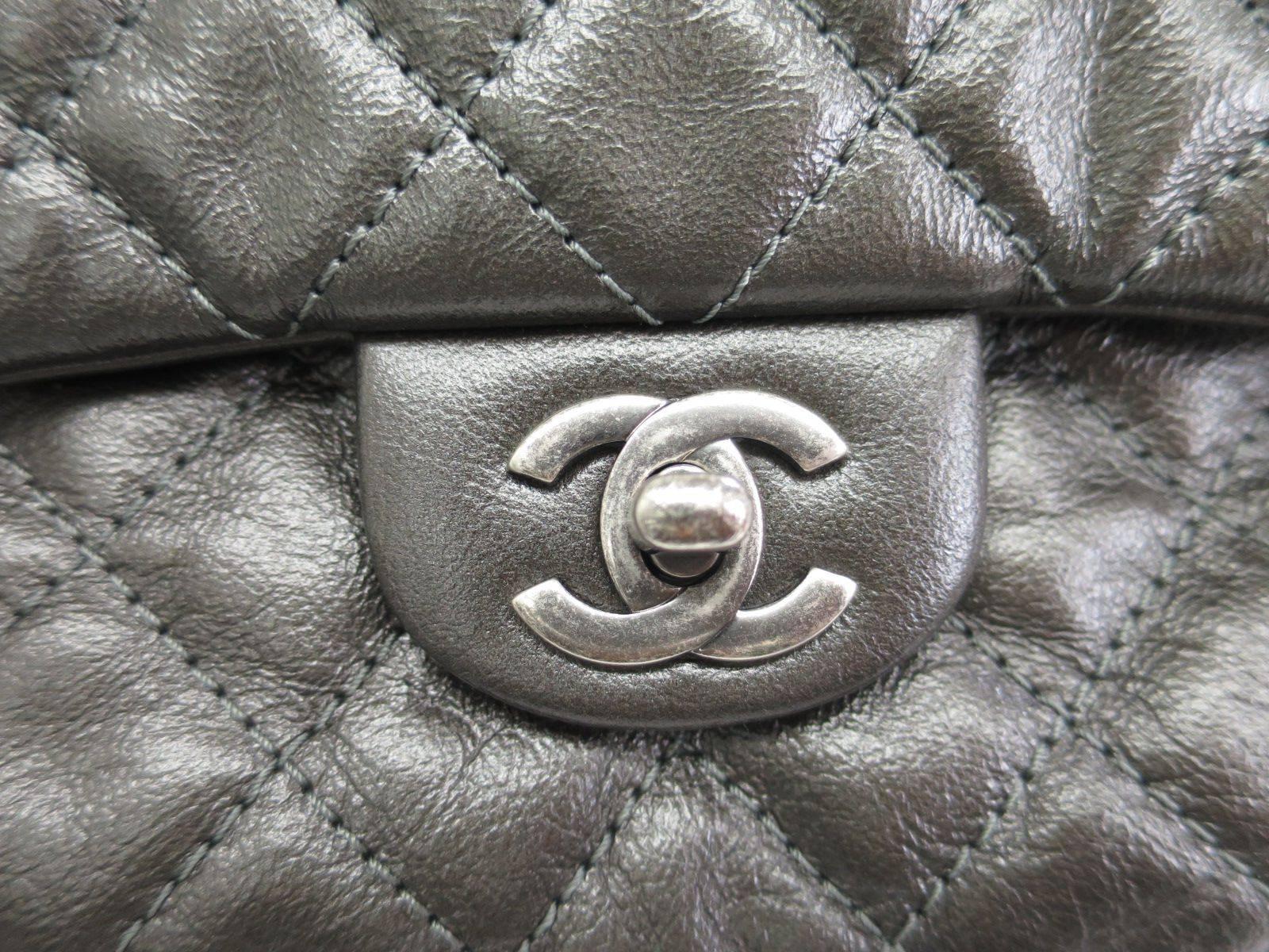 chanel gunmetal hardware