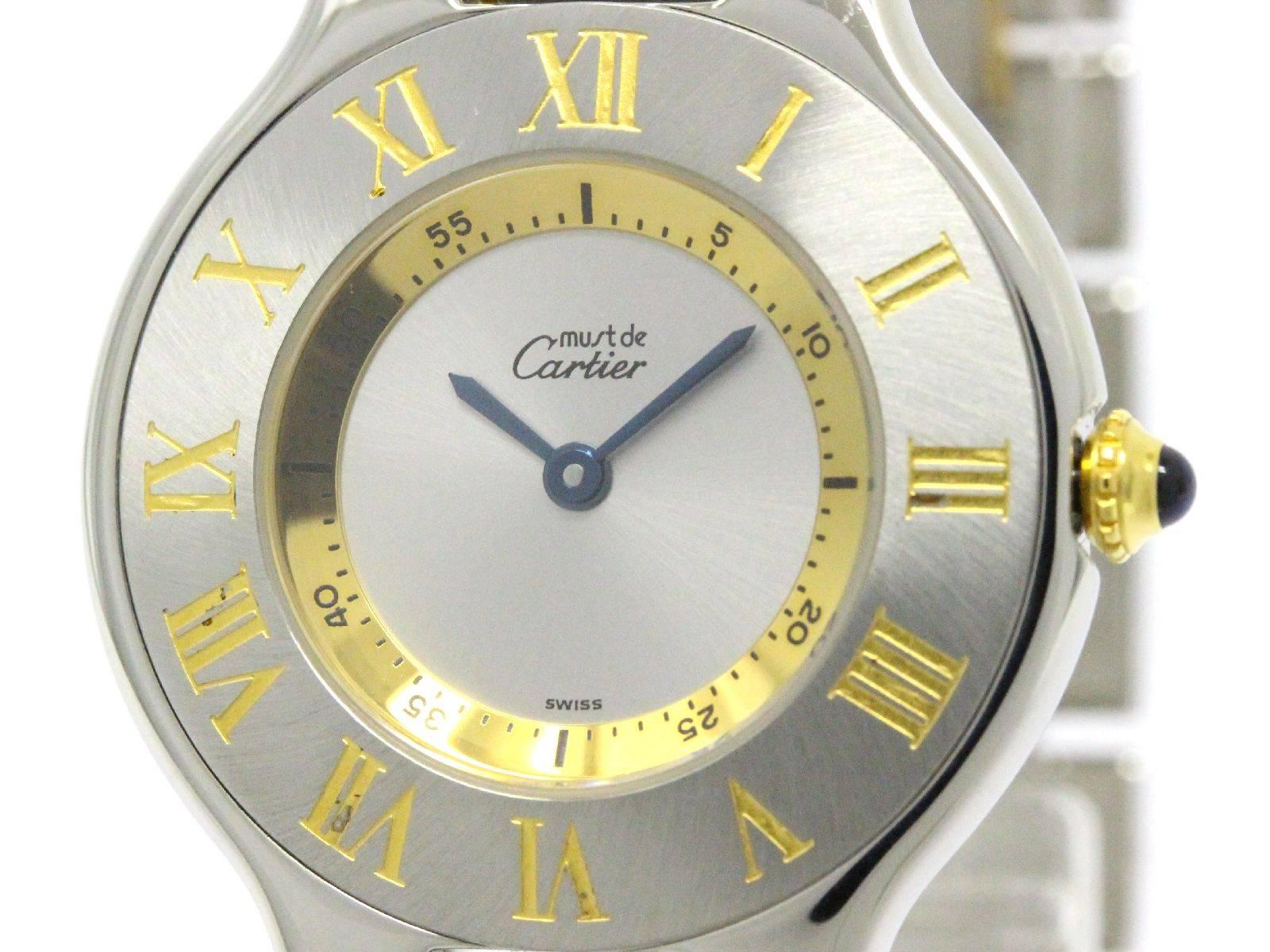 CURATOR'S NOTES

Yellow gold
Stainless steel
Quartz movement
Silver dial
Case diameter 31mm
Band 7.3