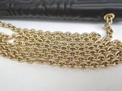 Fendi Black Leather Logo Gold HW Wallet on a Chain WOC Crossbody Shoulder Bag