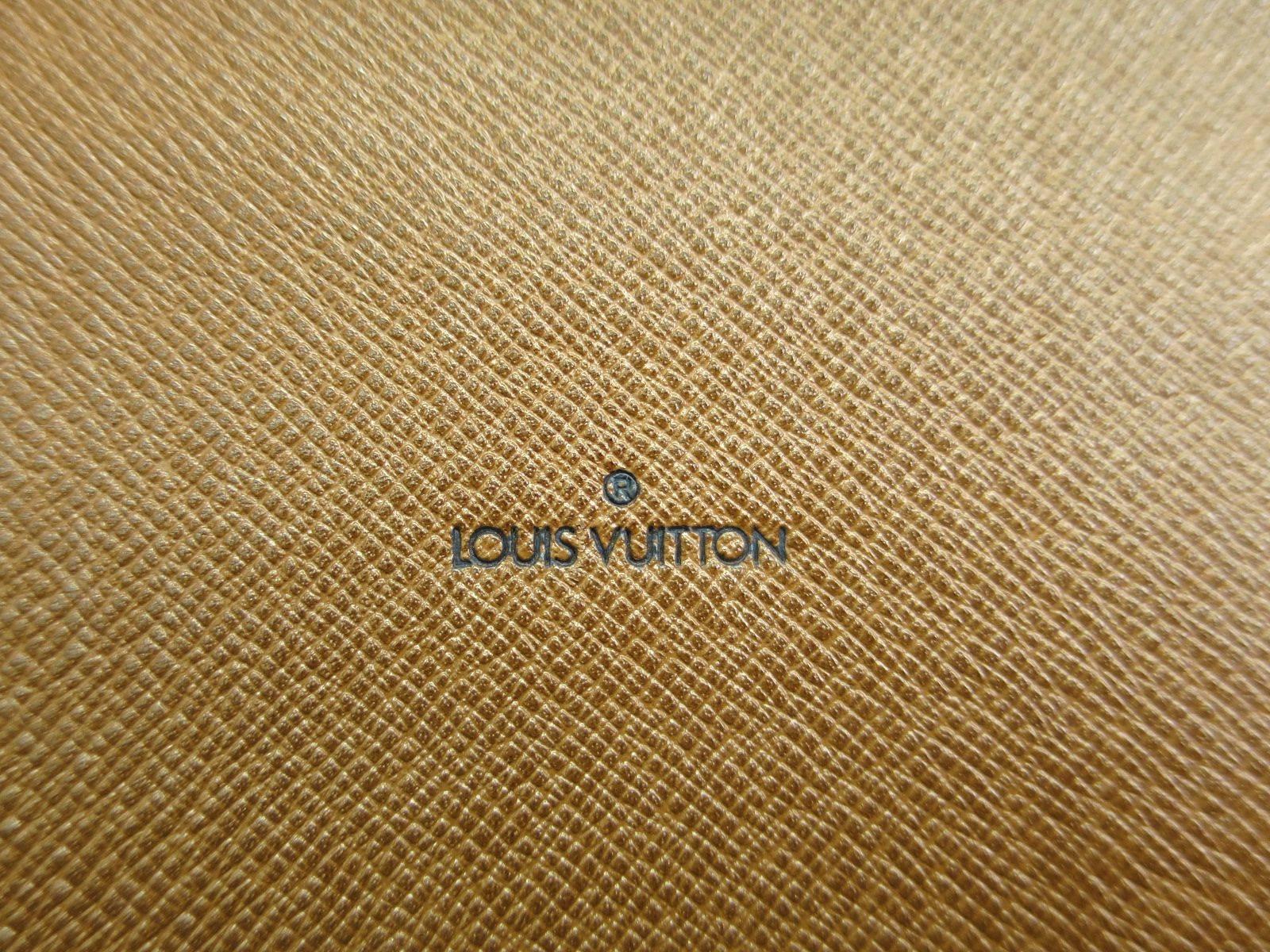 Louis Vuitton Monogram Canvas Briefcase Laptop Case Document Case Tech Accessory 1