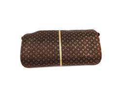 Louis Vuitton Monogram Logo Print Roll Up Jewelry Accessory Travel Case Bag