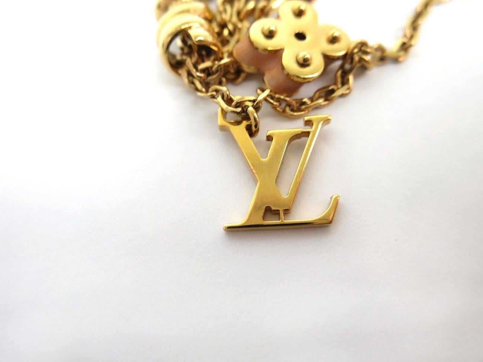 louis vuitton dangle necklace