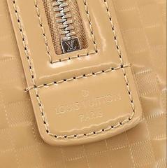 Louis Vuitton Nude Vernis Patent Speedy Top Handle Satchel Bag W / Accessories
